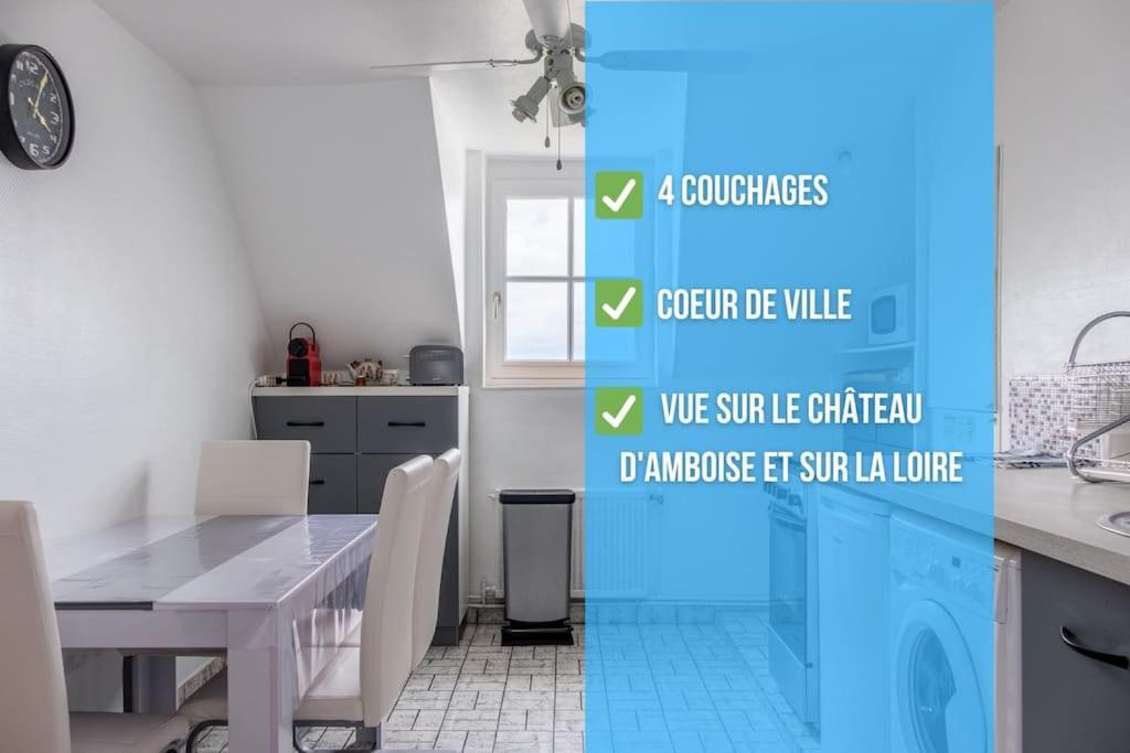 Le Concorde En Plein Centre Daire Amboise Dış mekan fotoğraf